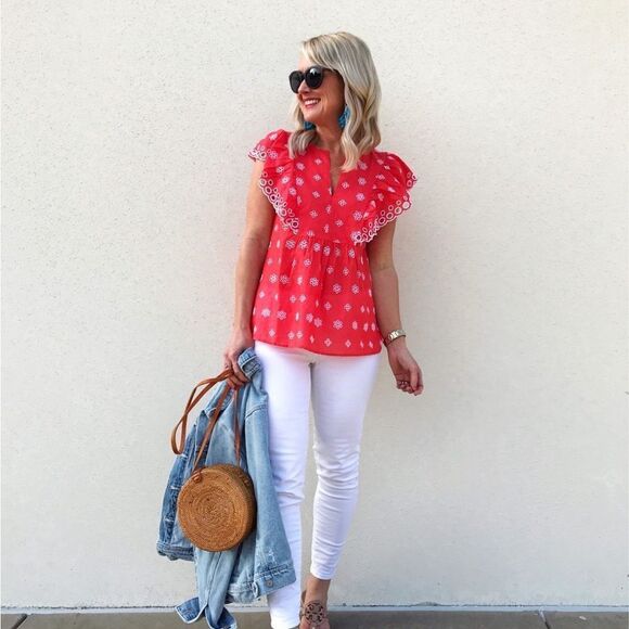 LOFT Paradise Shell Top - Picture 6 of 6